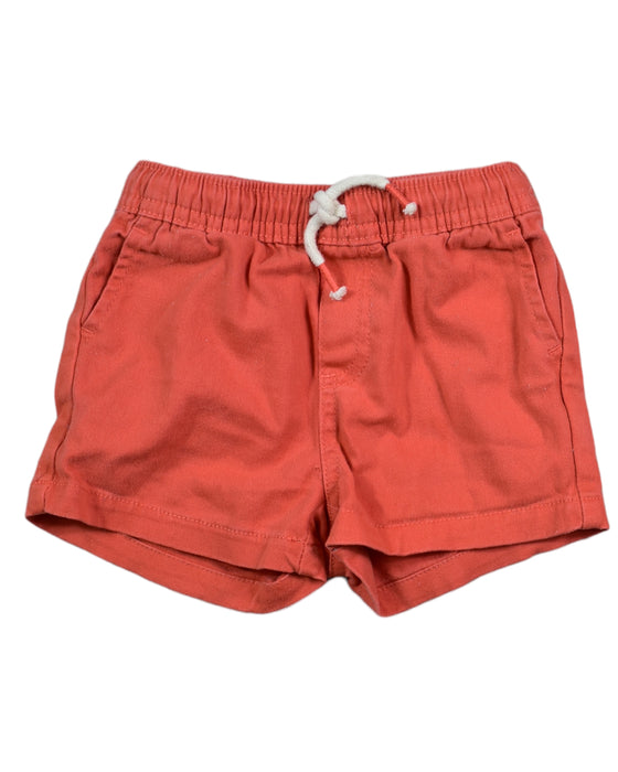 A Orange Shorts from Seed in size 6-12M for girl. (Front View)