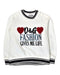 A White Sweatshirts from Dolce & Gabbana in size 12-18M for girl. (Front View)