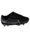 A Black Cleats/Soccer Shoes from Nike in size 5T for boy. (Front View)