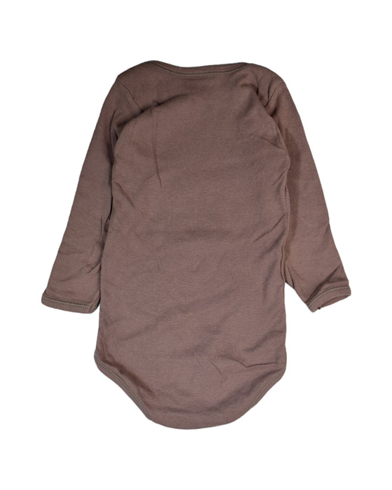 A Brown Bodysuits from Petit Bateau in size 2T for boy. (Back View)