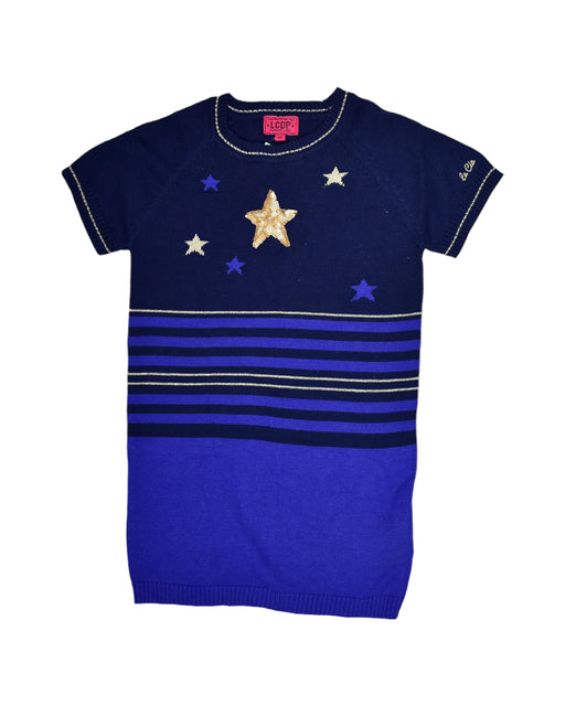 A Blue Short Sleeve T Shirts from La Compagnie des Petits in size 4T for boy. (Front View)