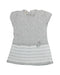 A Grey Sleeveless Dresses from Paz Rodriguez in size 6-12M for girl. (Front View)