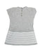 A Grey Sleeveless Dresses from Paz Rodriguez in size 6-12M for girl. (Back View)