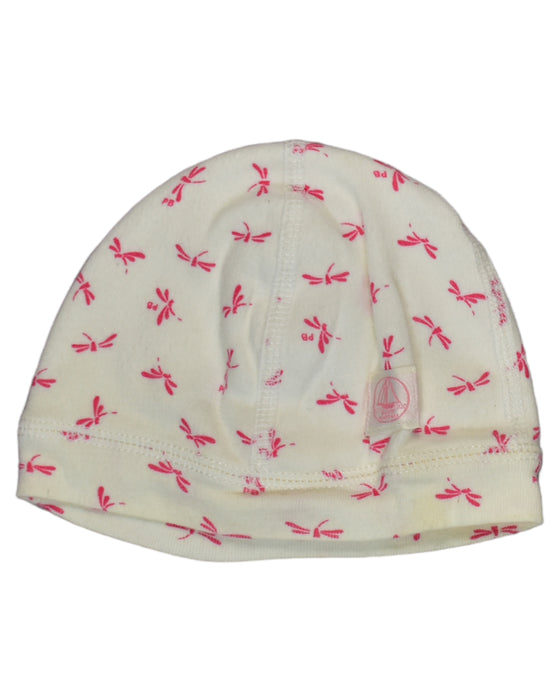 A Ivory Beanies from Petit Bateau in size O/S for neutral. (Front View)