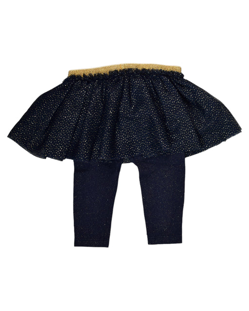 A Black Leggings from Petit Bateau in size 3-6M for girl. (Back View)