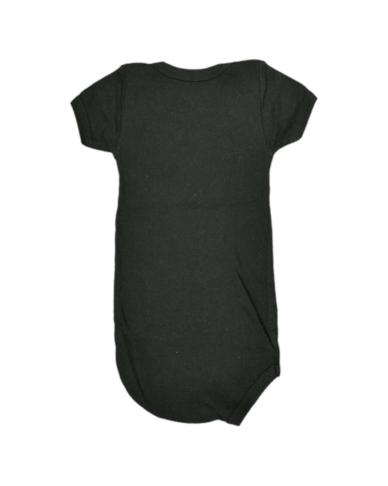 A Black Bodysuits from Petit Bateau in size 3-6M for boy. (Back View)