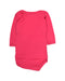 A Pink Bodysuits from Petit Bateau in size 0-3M for girl. (Back View)