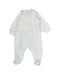 A White Onesies from Petit Bateau in size 3-6M for neutral. (Back View)