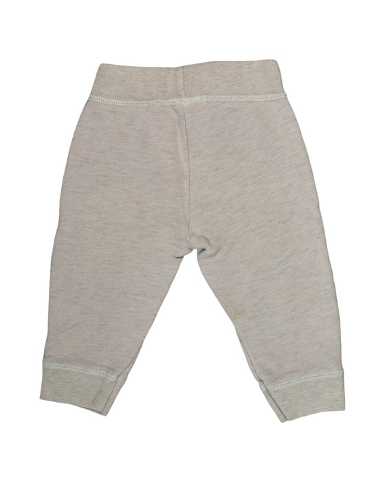 A Brown Sweatpants from Petit Bateau in size 6-12M for boy. (Back View)