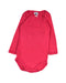 A Pink Bodysuits from Petit Bateau in size 6-12M for girl. (Front View)