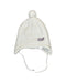 A White Beanies from Sergent Major in size 6-12M for neutral. (Front View)