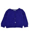 A Blue Cardigans from Jacadi in size 6-12M for girl. (Front View)