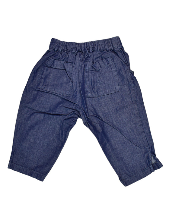 A Blue Casual Pants from Jacadi in size 6-12M for girl. (Back View)