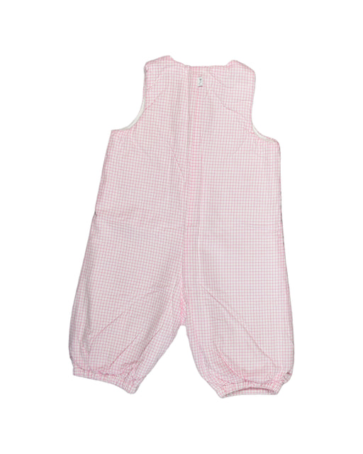 A Pink Jumpsuits from Jacadi in size 0-3M for girl. (Back View)