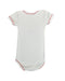 A White Bodysuits from DEYROLLE x Petit Bateau in size 18-24M for boy. (Back View)