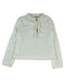 A White Long Sleeve Tops from Burberry in size 4T for girl. (Front View)