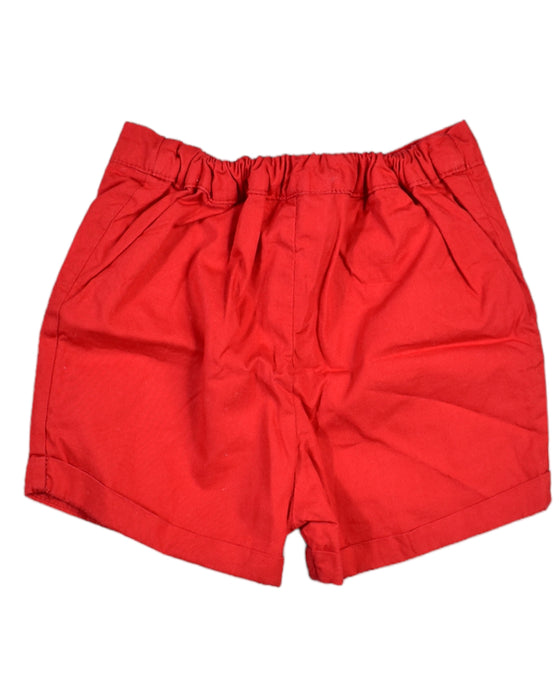 A Red Shorts from Piccolini The Children Atelier in size 3-6M for girl. (Back View)