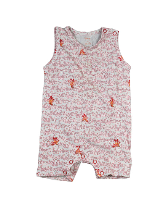 A Pink Rompers from Elly in size 6-12M for girl. (Front View)