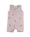 A Pink Rompers from Elly in size 6-12M for girl. (Front View)