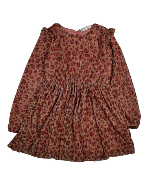 A Brown Long Sleeve Dresses from GARCIA in size 4T for girl. (Front View)