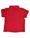 A Red Short Sleeve Polos from Emporio Armani in size 6-12M for boy. (Back View)