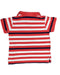 A Red Short Sleeve Polos from Guess in size 6-12M for boy. (Back View)