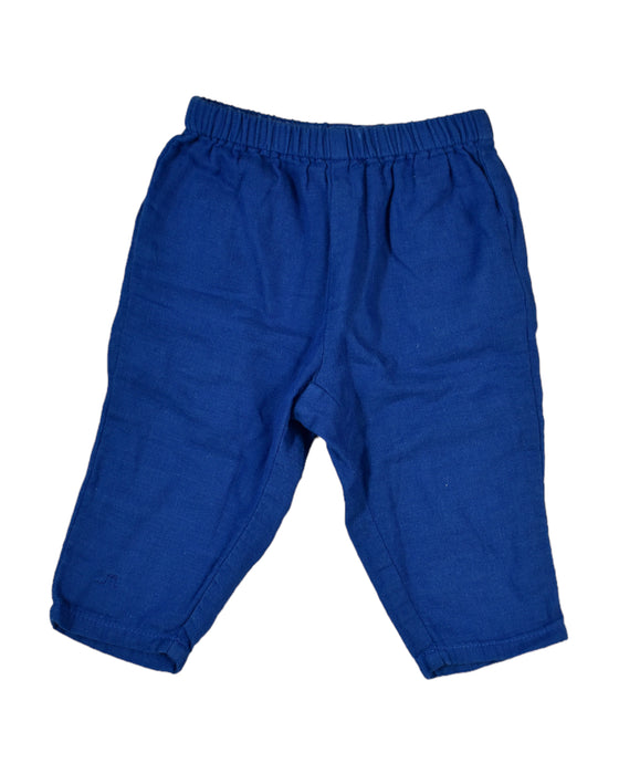 A Blue Casual Pants from Chateau de Sable in size Newborn for boy. (Front View)