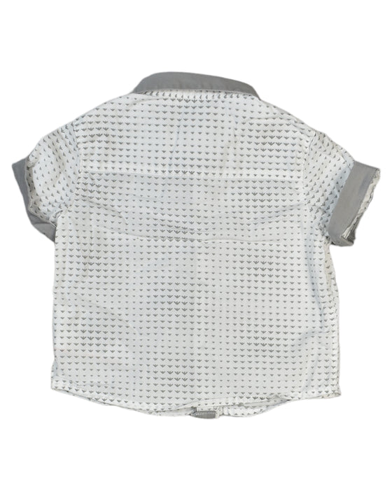 A Grey Shirts from Armani in size 6-12M for boy. (Back View)