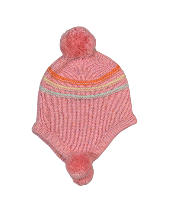 A Pink Winter Hats from Sanrio in size O/S for girl. (Back View)