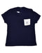 A Navy Short Sleeve Tops from Petit Bateau in size 18-24M for boy. (Front View)