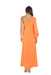 A Orange Short Sleeve Dresses from Bohn Fabulous in size M for maternity. (Back View)