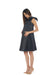 A Black Sleeveless Dresses from Bohn Fabulous in size S for maternity. (Front View)