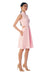 A Pink Nursing Dresses from Bohn Fabulous in size S for maternity. (Front View)