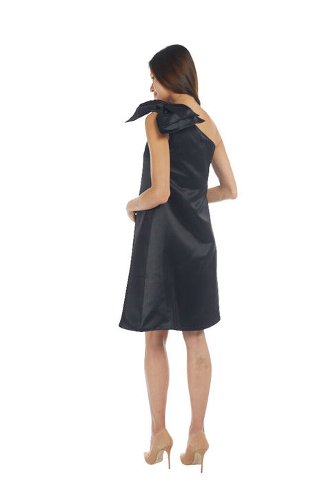 A Black Sleeveless Dresses from Bohn Fabulous in size S for maternity. (Back View)