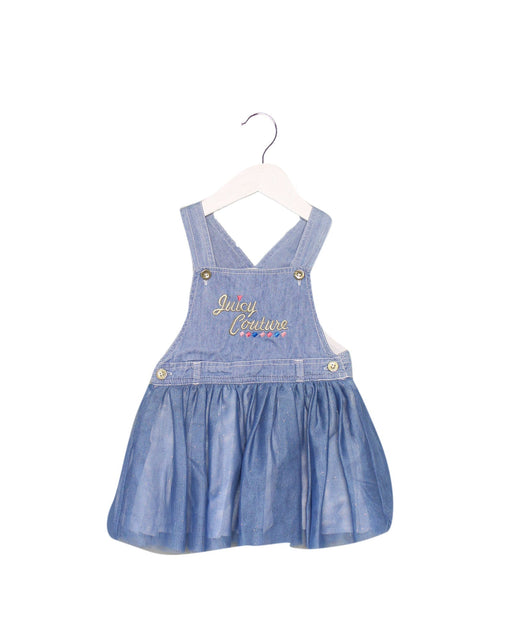 A Blue Overall Dresses from Juicy Couture in size 18-24M for girl. (Front View)