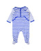 A White Jumpsuits from Petit Bateau in size 6-12M for boy. (Back View)