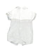 A White Rompers from Patachou in size 0-3M for girl. (Back View)