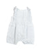 A White Rompers from Chateau de Sable in size 3-6M for girl. (Back View)