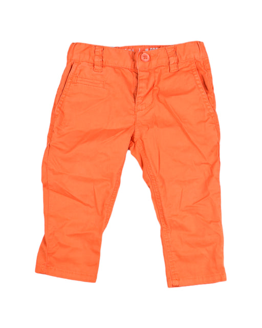 A Orange Casual Pants from Chateau de Sable in size 12-18M for boy. (Front View)