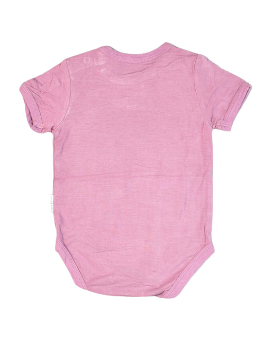 A Pink Bodysuits from Raph and Remy in size 6-12M for girl. (Back View)