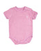 A Pink Bodysuits from Raph and Remy in size 6-12M for girl. (Front View)