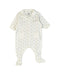 A White Jumpsuits from Petit Bateau in size 0-3M for boy. (Front View)