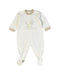 A White Onesies from Chicco in size 3-6M for boy. (Front View)