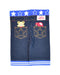 A Blue Casual Pants from Miki House in size 5T for boy. (Back View)