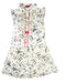 A Ivory Short Sleeve Dresses from Nicholas & Bears in size 8Y for girl. (Front View)