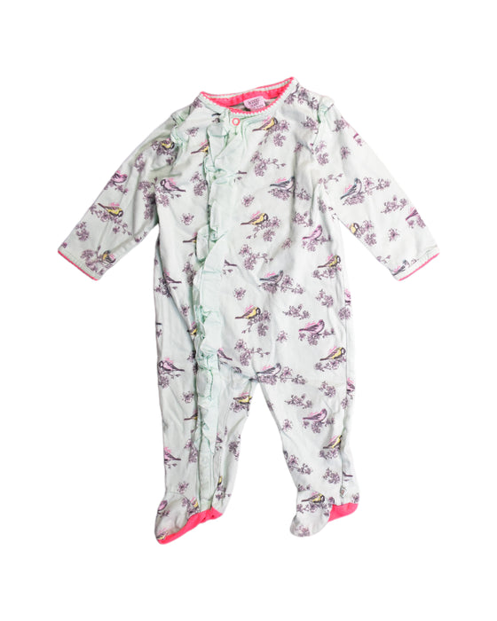 A White Onesies from Baker by Ted Baker in size 6-12M for girl. (Front View)