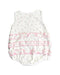 A White Bodysuits from Kissy Kissy in size 0-3M for girl. (Back View)