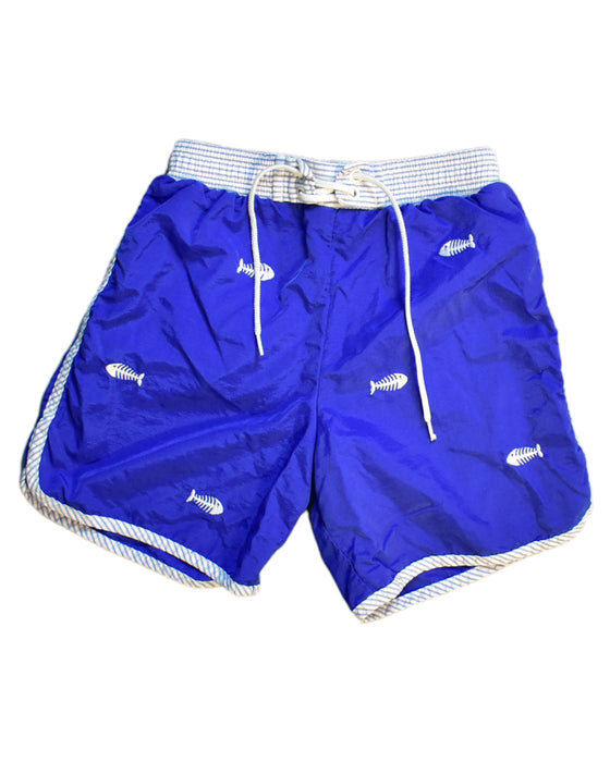 A Blue Swim Shorts from Florence Eiseman in size 5T for boy. (Front View)