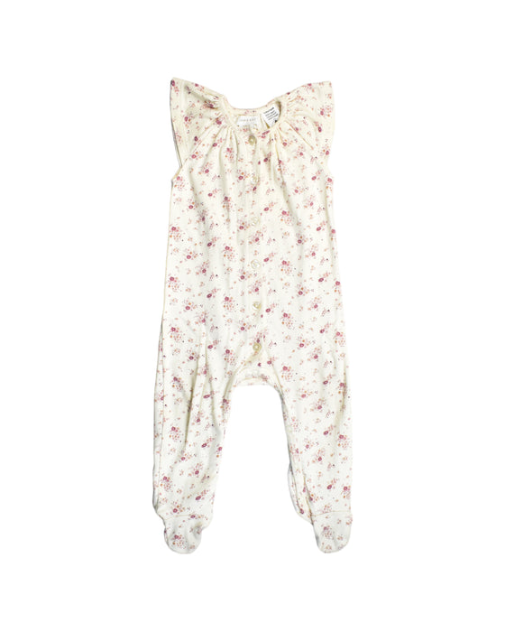 A White Jumpsuits from Jamie Kay in size 6-12M for girl. (Front View)