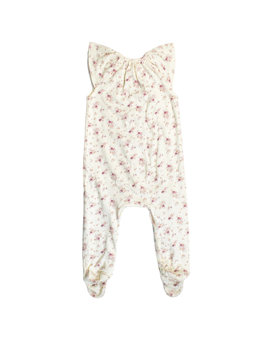 A White Jumpsuits from Jamie Kay in size 6-12M for girl. (Back View)